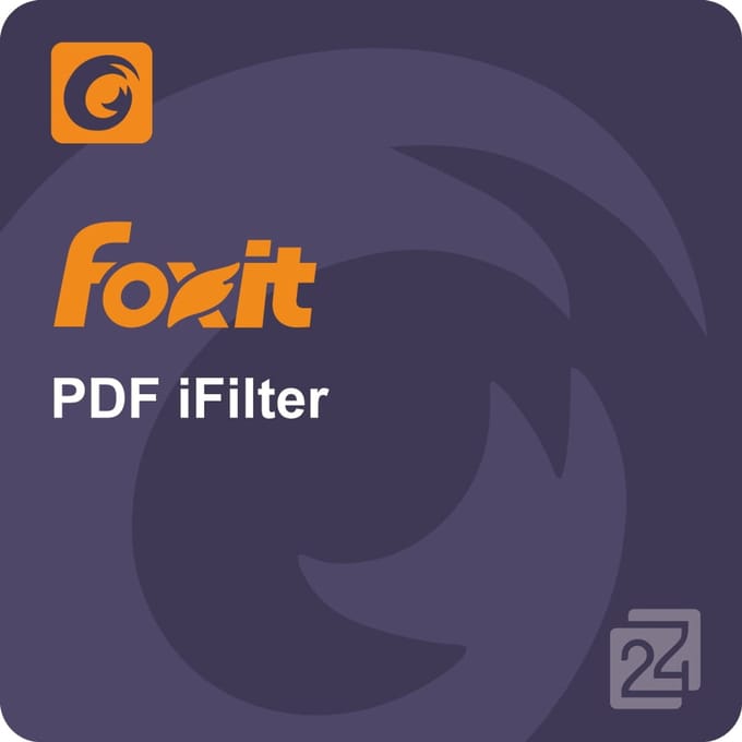Foxit PDF IFilter 1 Jaar Nieuwe Aankoop