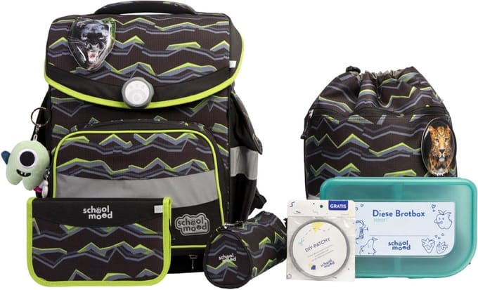 School-Mood Timeless Pro Schooltas set 7-delig