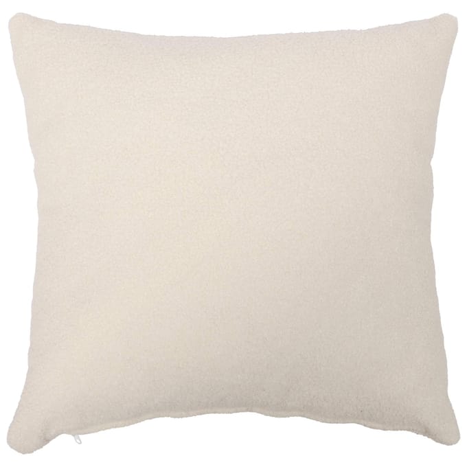 vidaXL - Kussensloop - 6 - pcs - HEERLEN - Crèmekleurig - 30 - x - 30 - cm - Bouclé