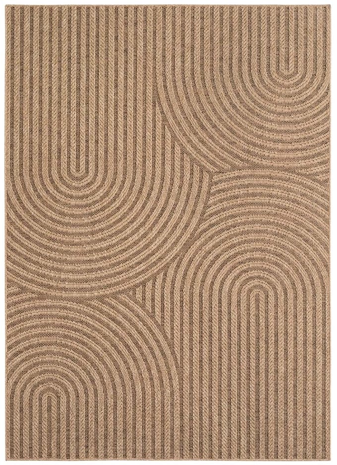 Jute buitenkleed - Cana Circo beige 80x150
