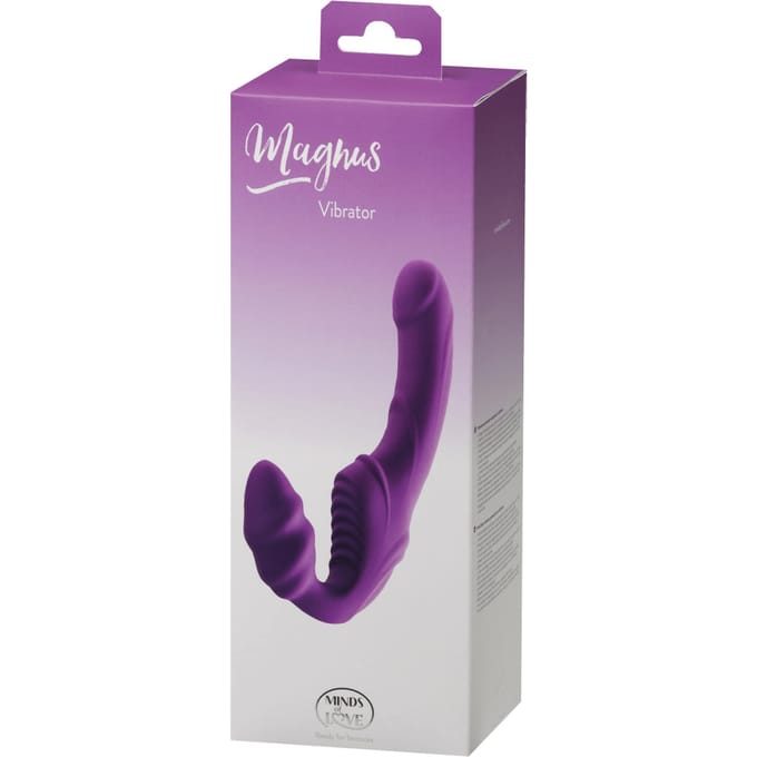 Strapless Strap on Vibrator – siliconen materiaal
