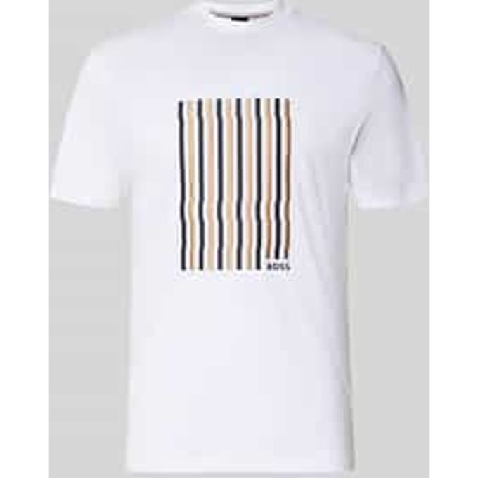 regular fit T-shirt van pure katoen model 'C-THOMPSON 41'