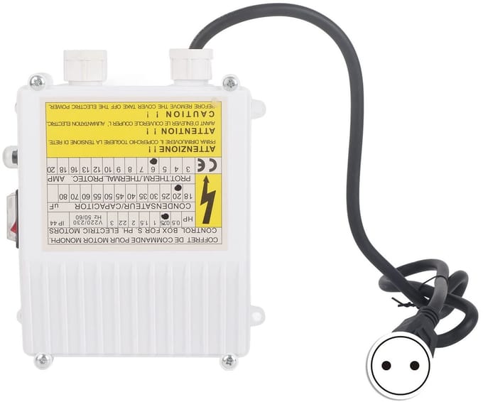 Allecto - Pump Control Box - RVS Diepe Wellpomp - 550W Externe Besturingskast