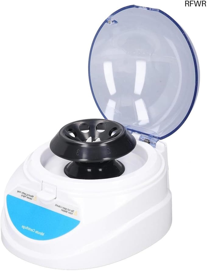 RFWR® Mini Centrifuge met Laag Geluid - Draagbare Desktop Centrifugemachine voor Laboratoriumgebruik