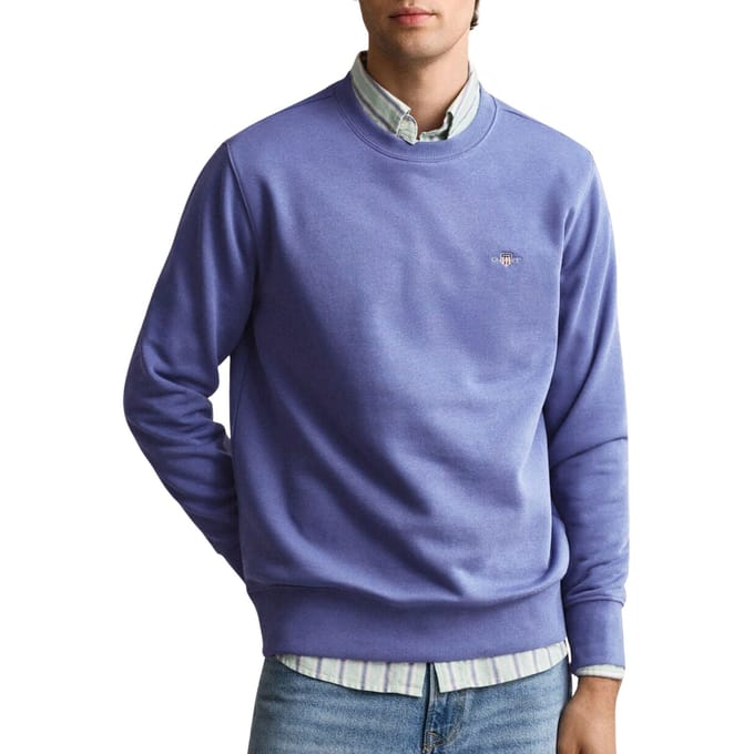 Gant Shield Crew Sweater Heren - Maat M