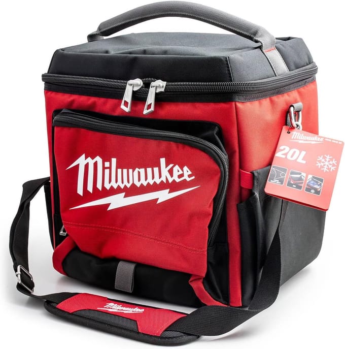 Geïsoleerde Jobsite Koeltas 20 Liter - Rood