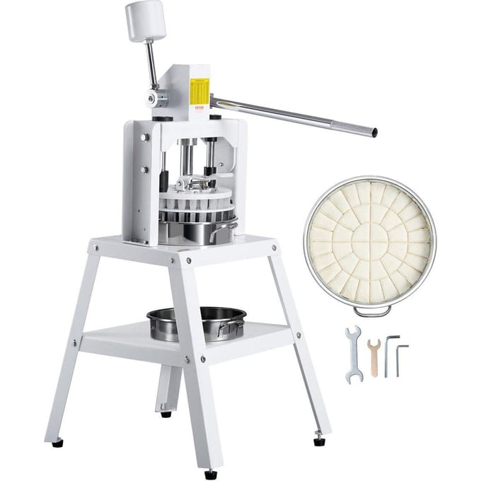 Diviseur de Pâte Manuel 40 Pièces Presse à Main Coupeur de Pâte Machine à Pain pour Boulangerie
