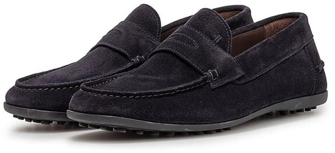 Floris van Bommel Borga 01.02 dark blue SBM-40046-41-01 BLAUW