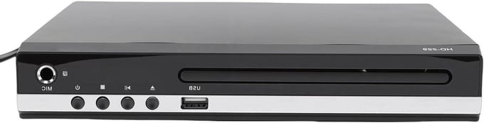 Dvd Speler - Cd Speler - Home Entertainment - Alle Regio's Afspelen - Compact Design - Zwart