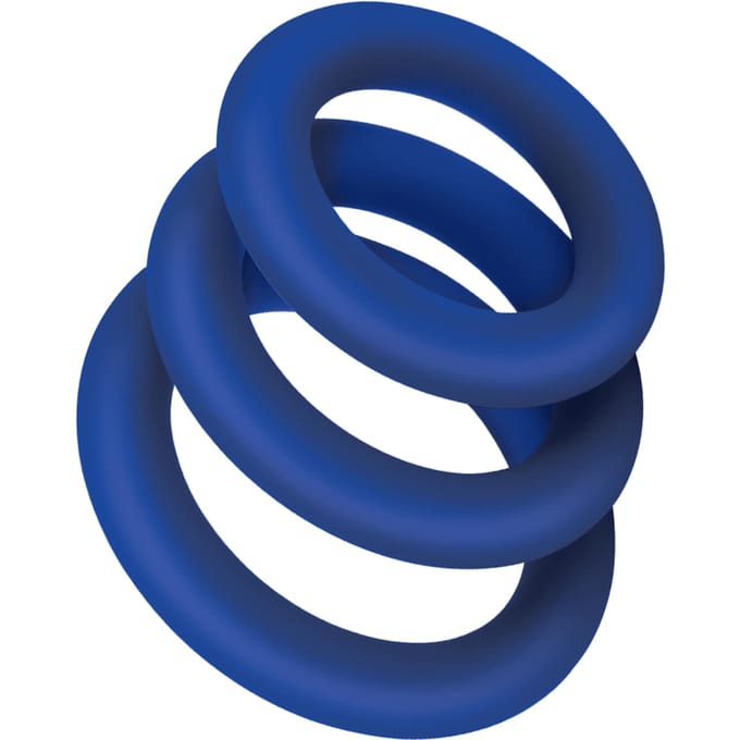 'Extra Thick Cock Ring', 3 delig, 3,2   4,2 cm