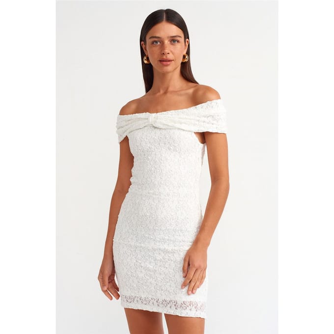 Bodycon Mini Kant Jurk