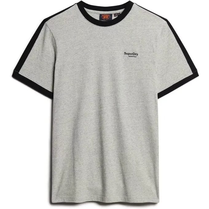 Superdry - Essential Retro T-shirt met logo - Heren - T-shirts
