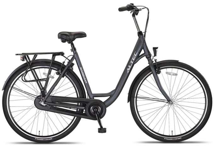 Altec Damesfiets Marquant 28 Inch 56 cm Dames 3V V-Brakes Grijs