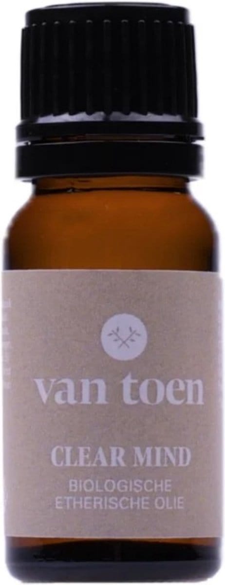 Clear Mind etherische olie blend BIO | 10 ml - Van Toen Remedies