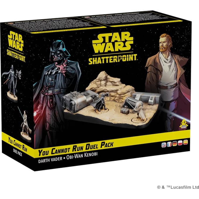 Beeldje Atomic Mass Games Star Wars - Shatterpoint : Tu ne Peux pas Fuir