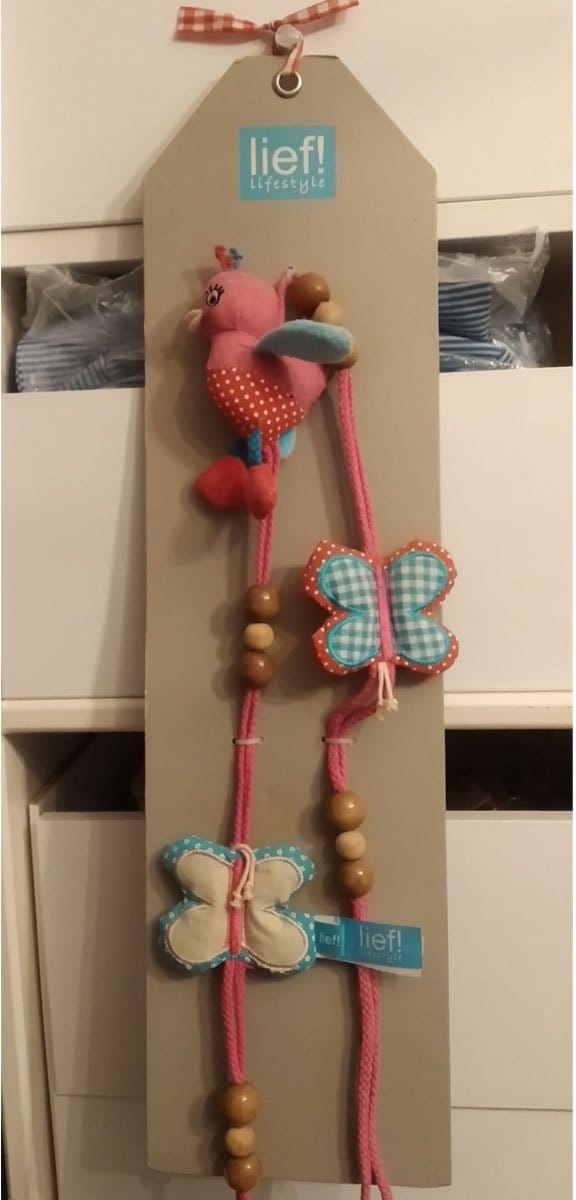 Lief! Lifestyle Garland Bird pink - 100 cm