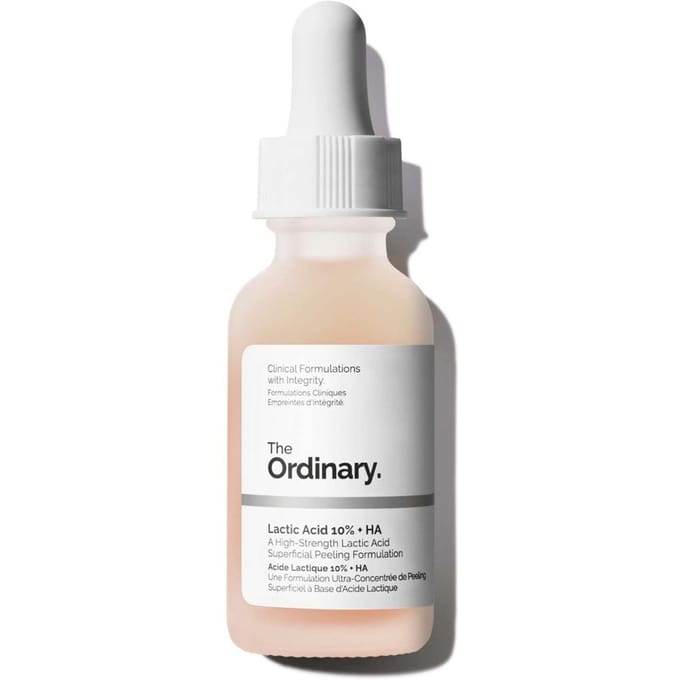 Lactic Acid 10% + HA Serum 30 ml – Facial Serum, Exfoliating, For Dull Skin, Hyaluronic Acid, Suitable For Nightly Skincare Routine