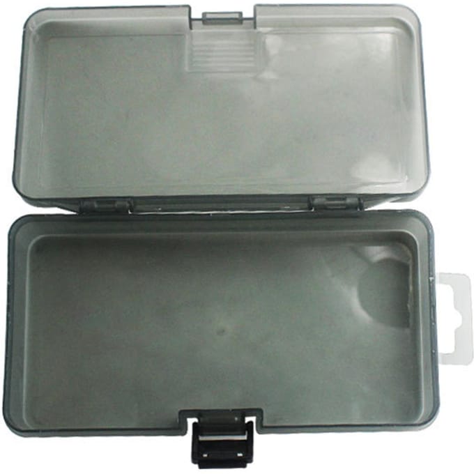 Plastic visgerei doos, kunstaas opbergdoos, visaas opbergorganisator M-4 gray