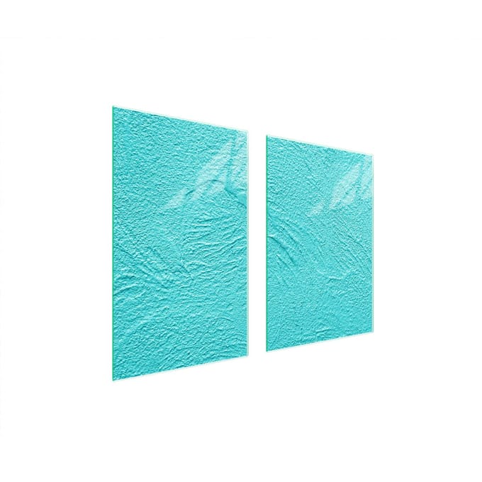 TMK ArtDeko - Glazen Beschermplaat - 65x52 cm - Veilig - Modern Ontwerp