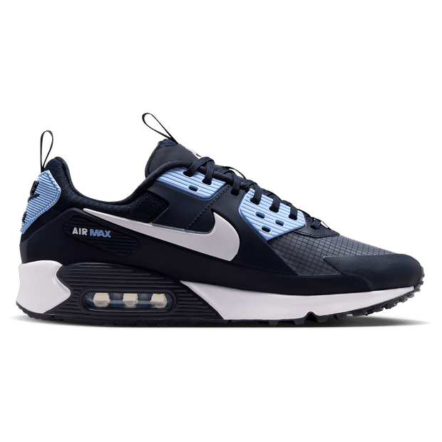 Nike Air Max 90 Sneakers Heren - Blauw - Maat 44 - Mesh/Synthetisch