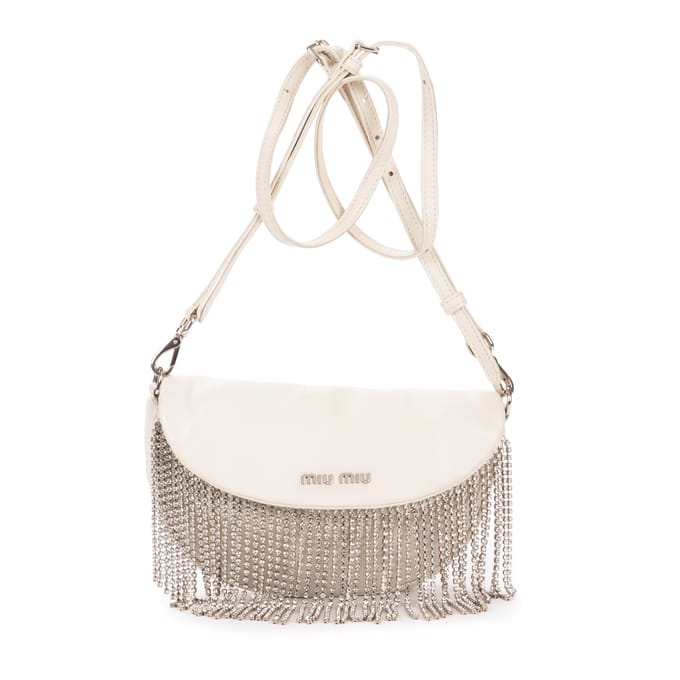 Crystal Fringed Crossbody   schoudertas