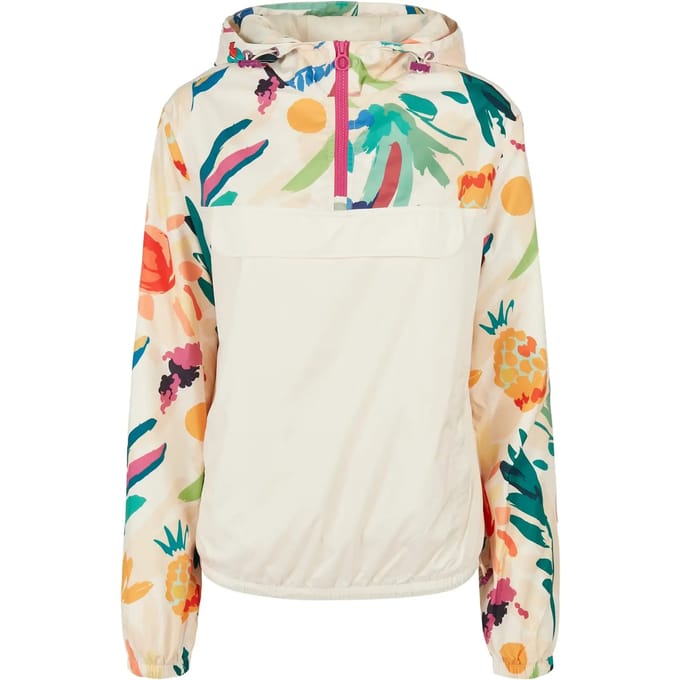 Urban Classics - Mixed Pullover Jas - M - Creme