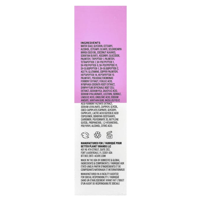 ACURE, Radically Rejuvenating, Whip Night Cream, 50 ml (1.7 fl oz) pink