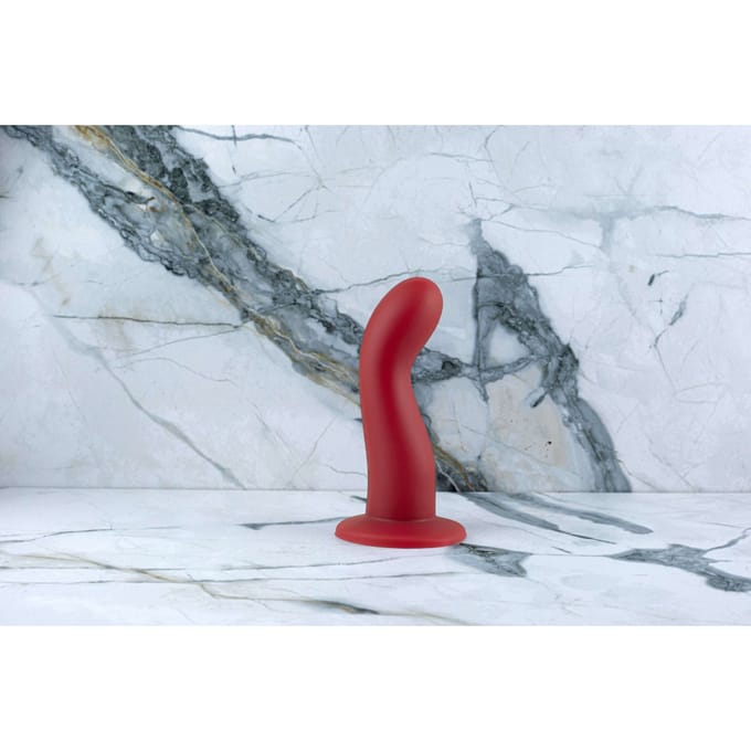 Ylva & Dite | Bordeauxrode Dildo met Zuignap | Leda