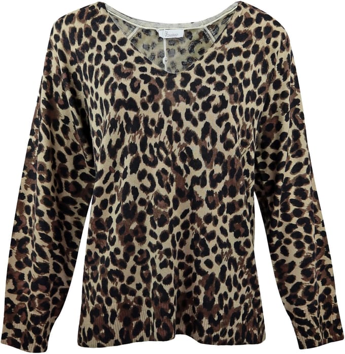 Princess goes Hollywood • wollen luipaard trui • maat 36