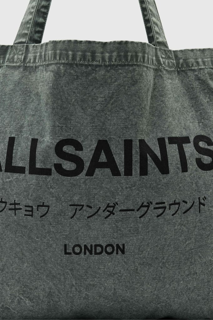 AllSaints Underground Tote Garnet Green Größe: OS | Taschen Outlet | Herren | Grün