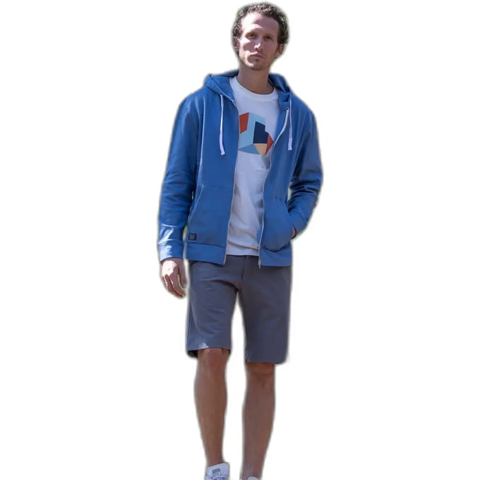 Snap Climbing Sweatshirt Met Rits Blauw XL