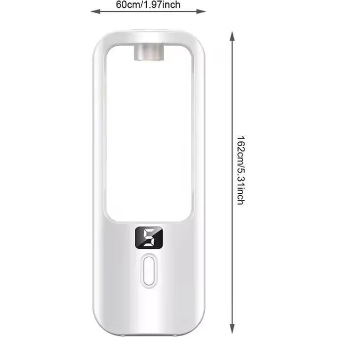 Diffuseur d'arômes mural 50 ml Diffuseur d'huiles essentielles avec réglage de l'heure Purificateur d'air Diffusion de parfum Pour chambre à coucher Toilettes white