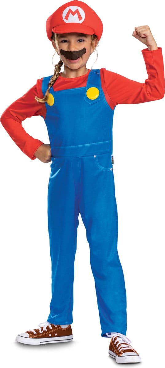 Nintendo Verkleedpak Mario Bros Elevated 3-4 jaar Feestkleding