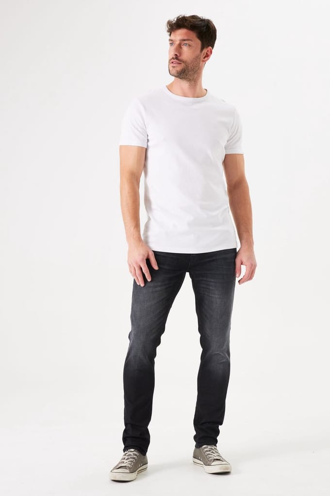 GARCIA Savio Heren Slim Fit Jeans Zwart