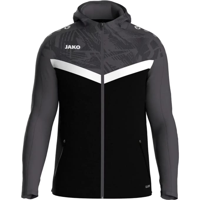 Dames trainingsjack met capuchon en volledige ritssluiting Jako Iconic