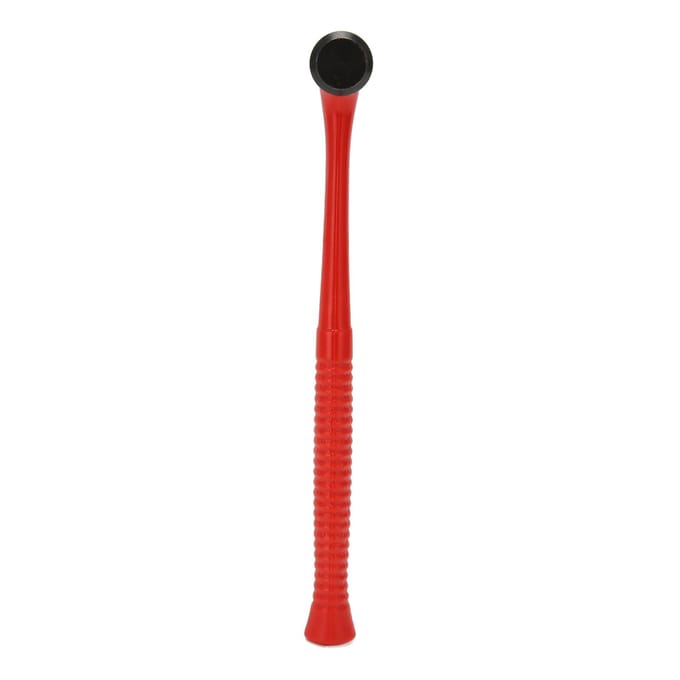 Plastic Dubbelkoppige Hamer Mini Zachte Plastic Hamer voor Sieraden Horloge Repareren red