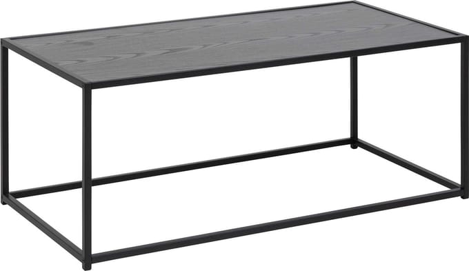 Salontafel Bronx MDF Zwart 100cm - Giga Living