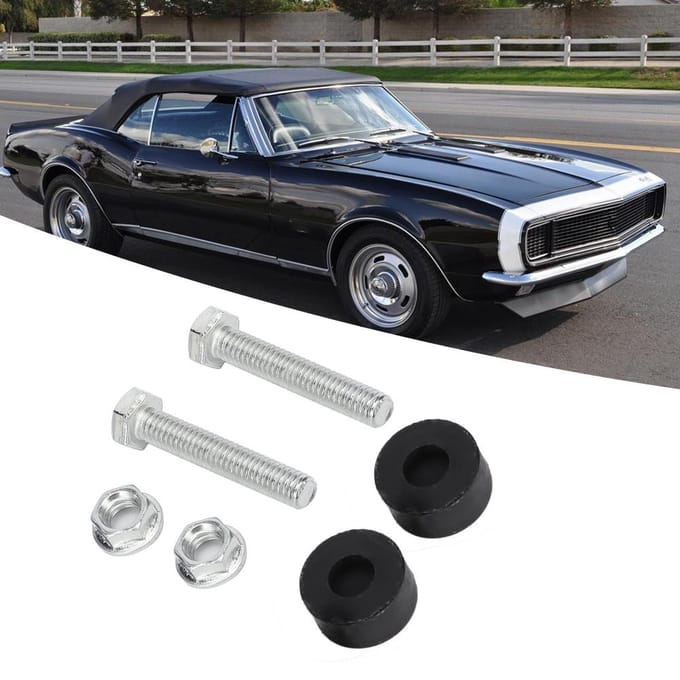 Auto Motorkap Afstelling Rubberen Bumpers Stoppen Geschikt voor Chevrolet Chevelle Nova Impala white