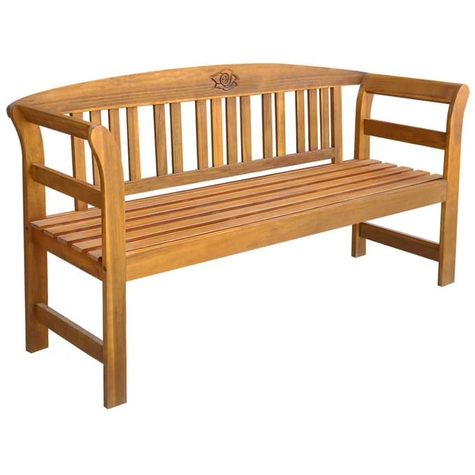 vidaXL - Tuinbank - 157 - cm - massief - acaciahout