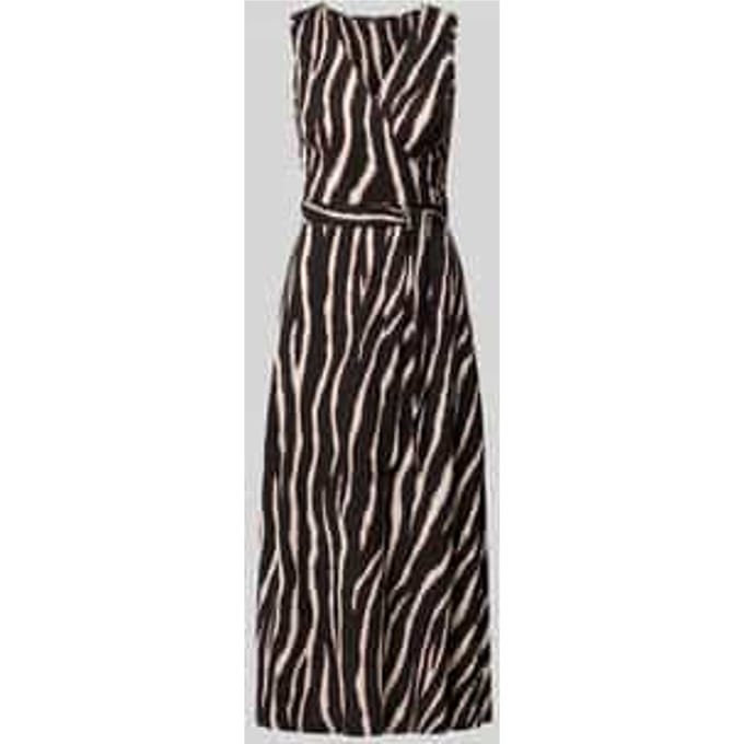 midi-jurk met all-over dierenprint