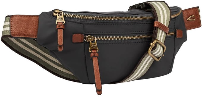 camel active Gordeltas Bari Belt Bag Black Zwart