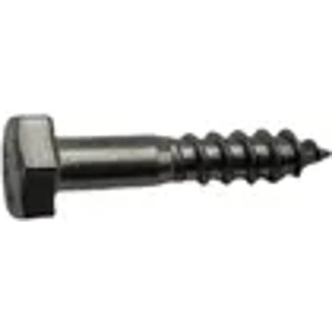 Sencys Houtdraadbout M6x30mm Per 10 R.v.s.