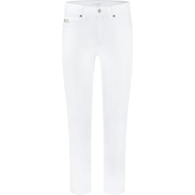 Cambio Piper Short Jeans Wit 9048 0083 44