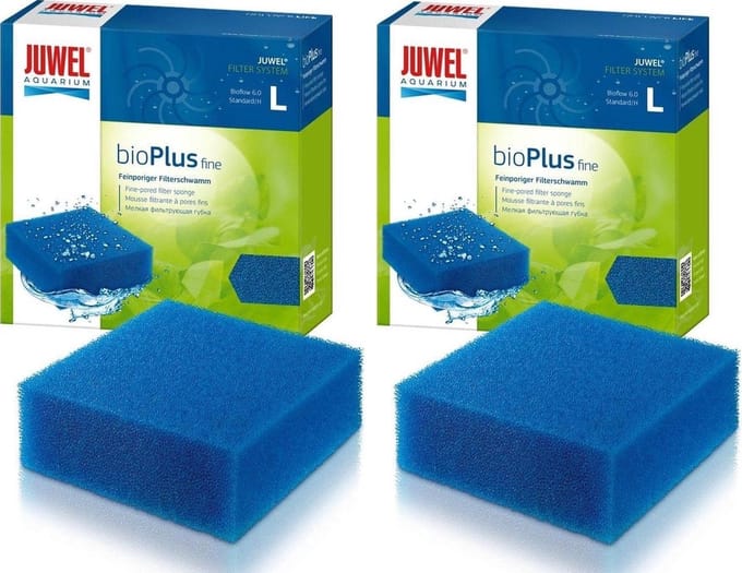 Juwel - Bioplus L fijn - (Large) Blauw - 2 stuks