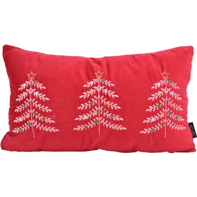 NOVÉE Sierkussen velvet tree | 30 x 50 cm | fluweel/polyester