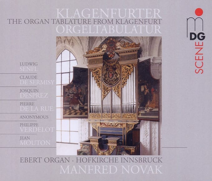 Manfred Novak - The Organ Tablatur From Klagenfurt (2 CD)