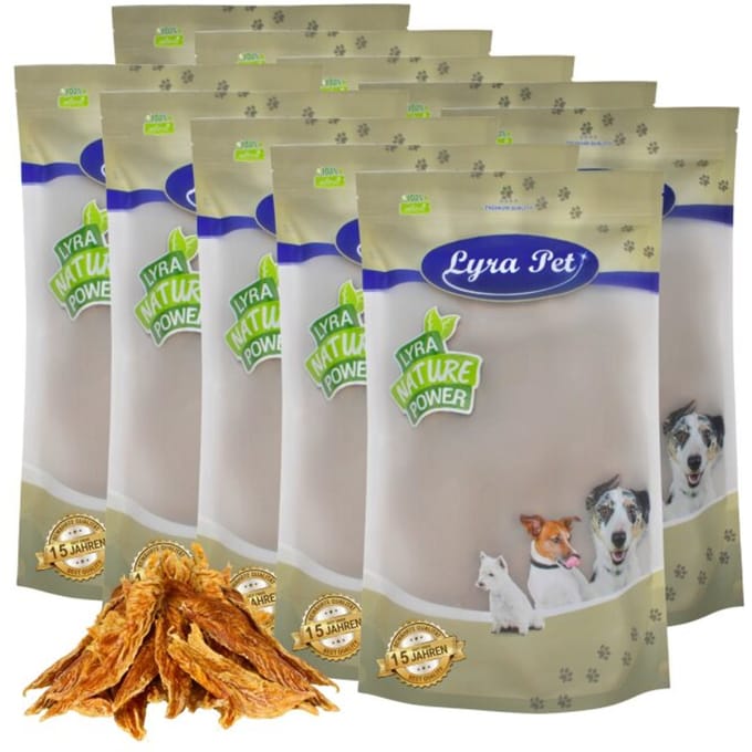 10 kg Lyra Pet® natuurlijke kippenborstfilet
