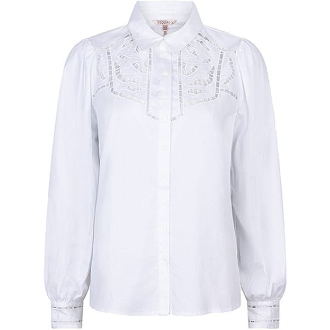 Esqualo blouse SP24-14037 - Offwhite