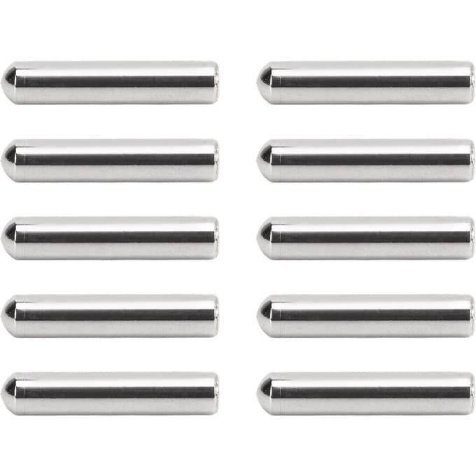 100 stuks Pen RVS Plankensteunpen voor Machinebouw Meubelmontage