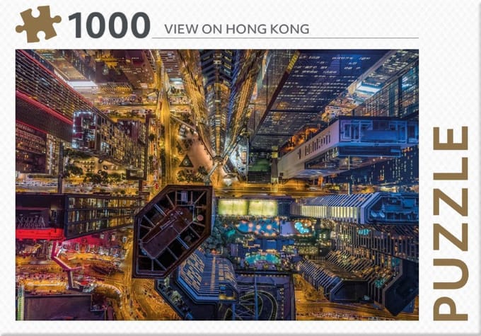 Rebo: Hong Kong (1000 stukjes) - Puzzel